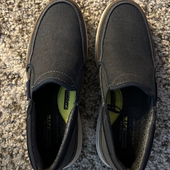 Skechers Moreno - Welmer Casual Memory Slip-On Loafer Shoes –Navy – Men’s Size 9 main image 9
